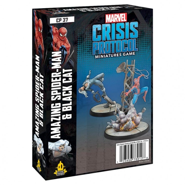 Marvel Crisis Protocol: Spider-Man & Black Cat Pack | Gamers Paradise