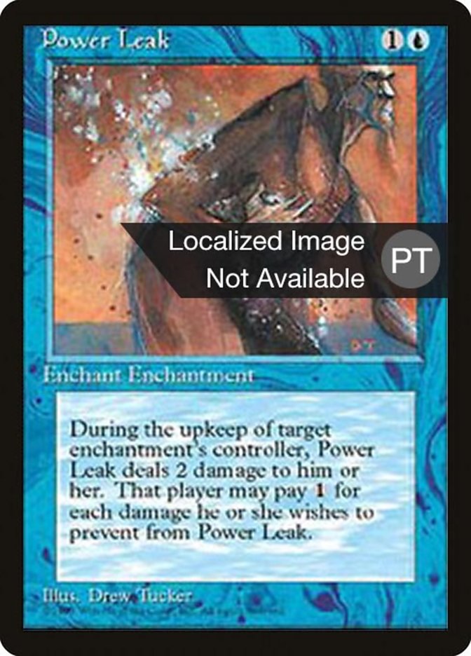 Power Leak [Fourth Edition (Foreign Black Border)] | Gamers Paradise