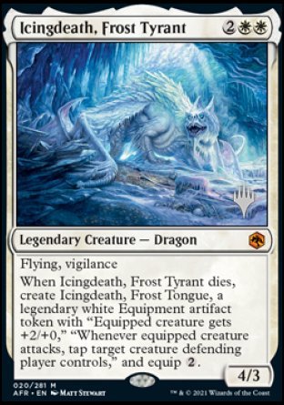 Icingdeath, Frost Tyrant (Promo Pack) [Dungeons & Dragons: Adventures in the Forgotten Realms Promos] | Gamers Paradise