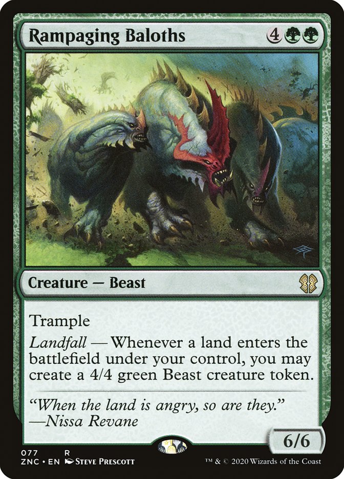 Rampaging Baloths [Zendikar Rising Commander] | Gamers Paradise