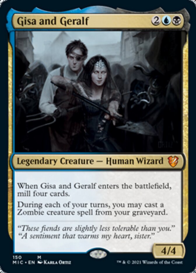 Gisa and Geralf [Innistrad: Midnight Hunt Commander] | Gamers Paradise
