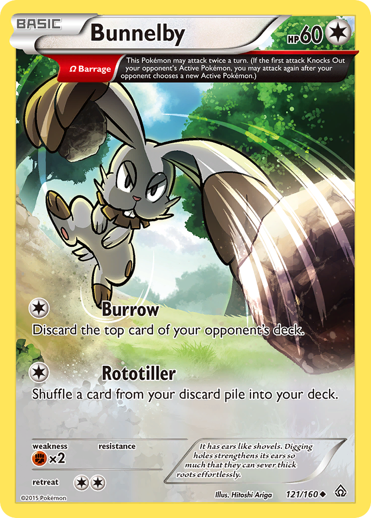 Bunnelby (121/160) [XY: Primal Clash] | Gamers Paradise