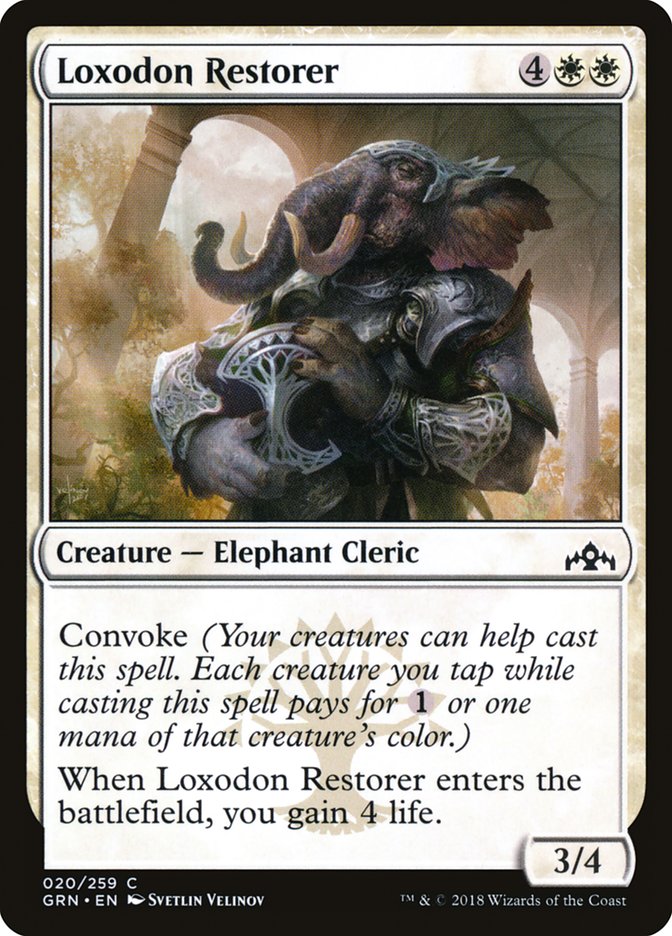 Loxodon Restorer [Guilds of Ravnica] | Gamers Paradise