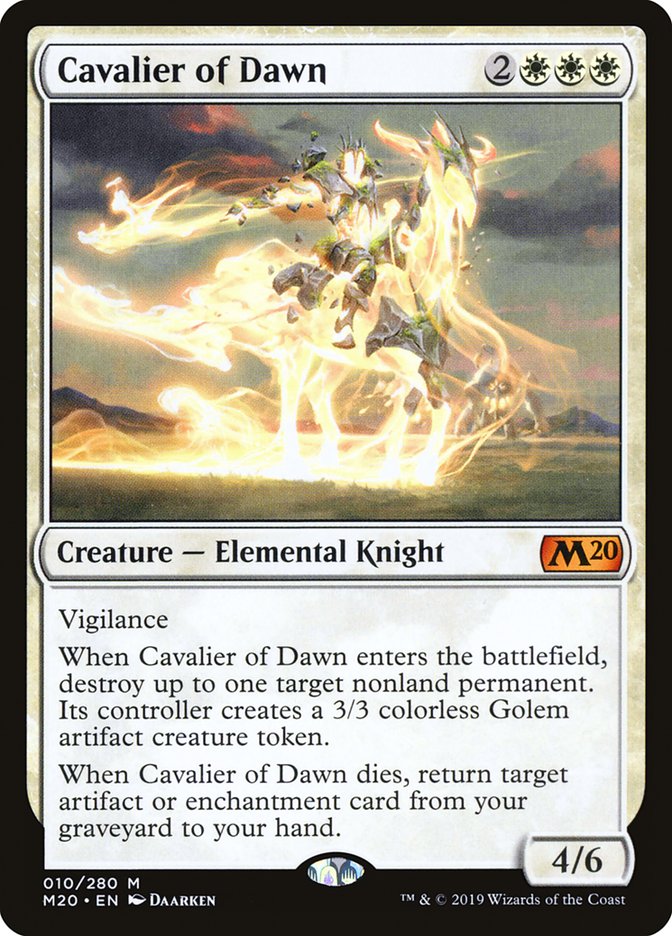 Cavalier of Dawn [Core Set 2020] | Gamers Paradise