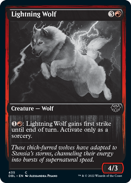 Lightning Wolf [Innistrad: Double Feature] | Gamers Paradise