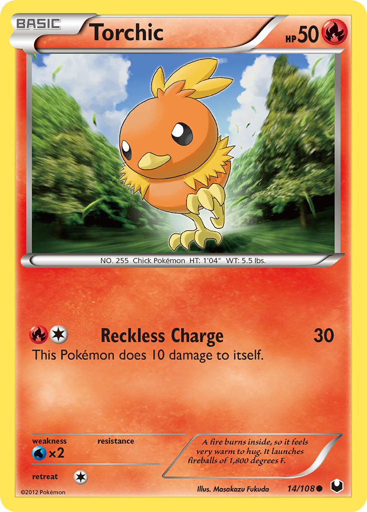 Torchic (14/108) [Black & White: Dark Explorers] | Gamers Paradise