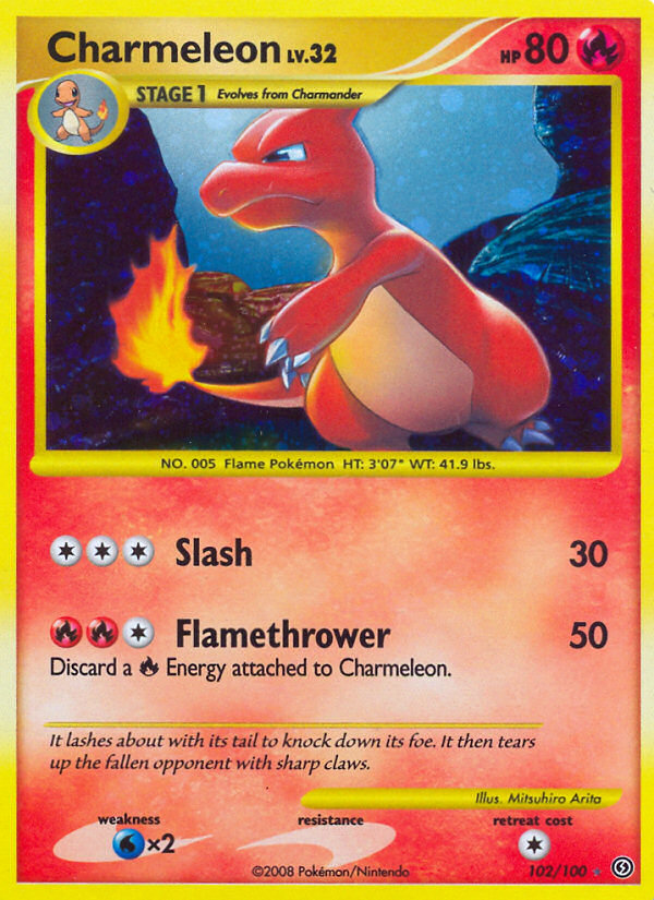 Charmeleon (102/100) [Diamond & Pearl: Stormfront] | Gamers Paradise