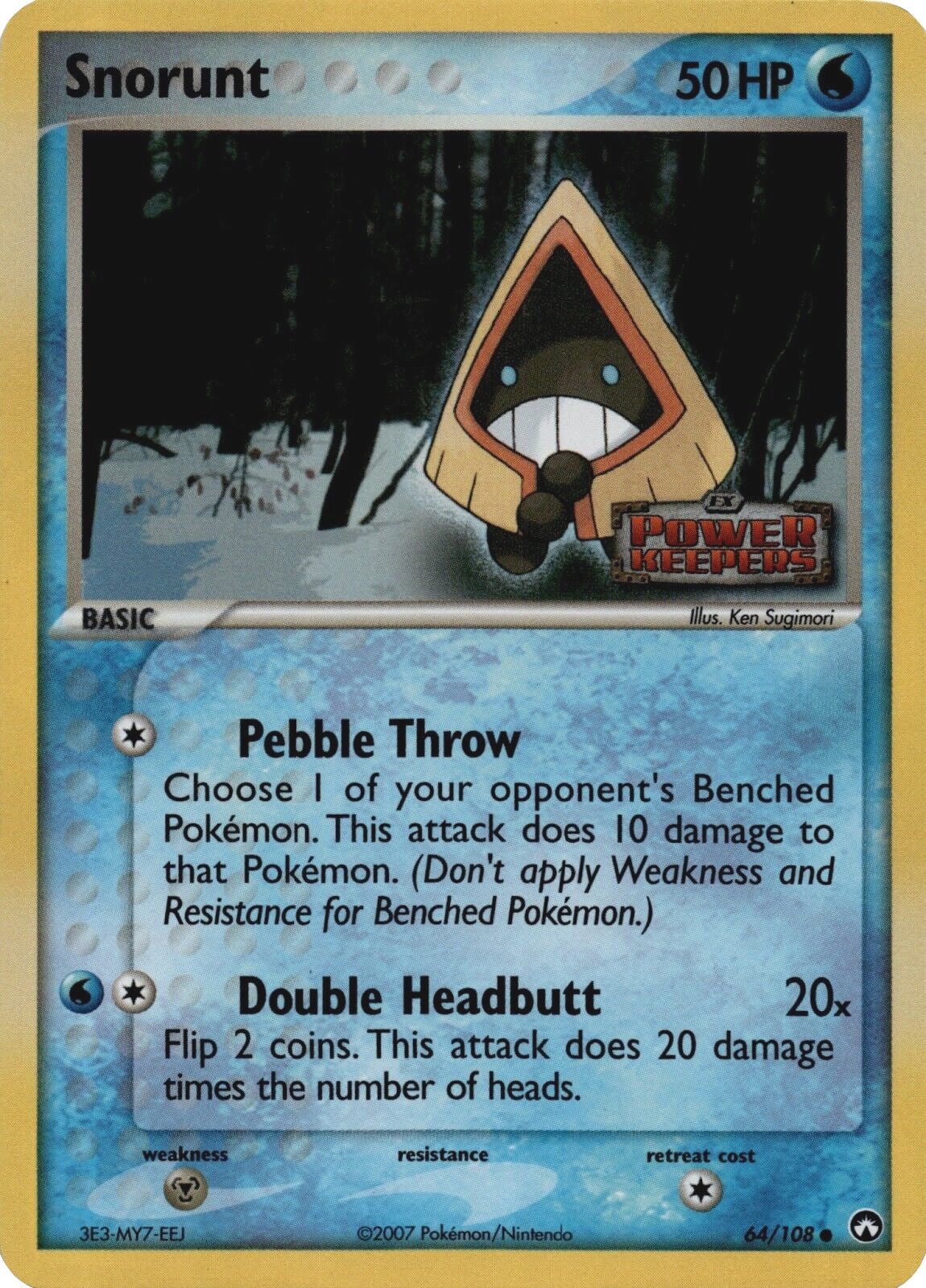 Snorunt (64/108) (Stamped) [EX: Power Keepers] | Gamers Paradise
