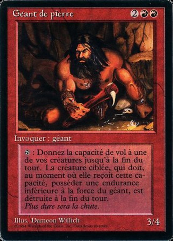 Stone Giant [Foreign Black Border] | Gamers Paradise