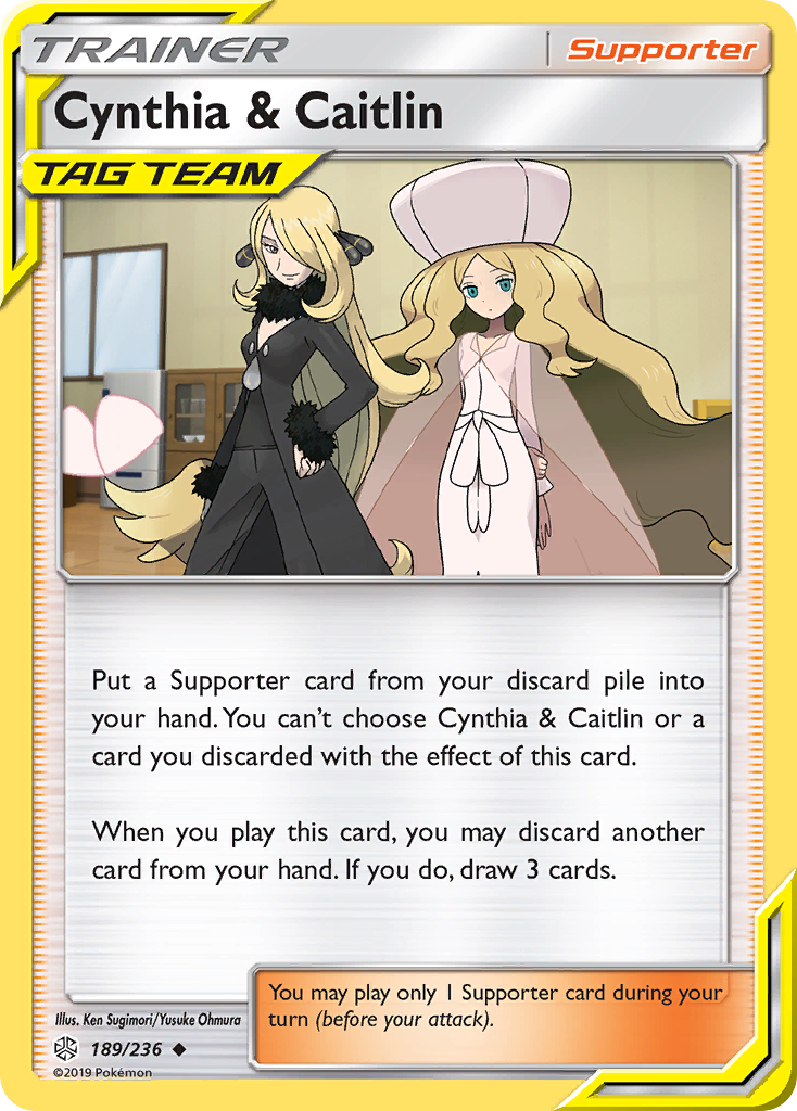 Cynthia & Caitlin (189/236) [Sun & Moon: Cosmic Eclipse] | Gamers Paradise