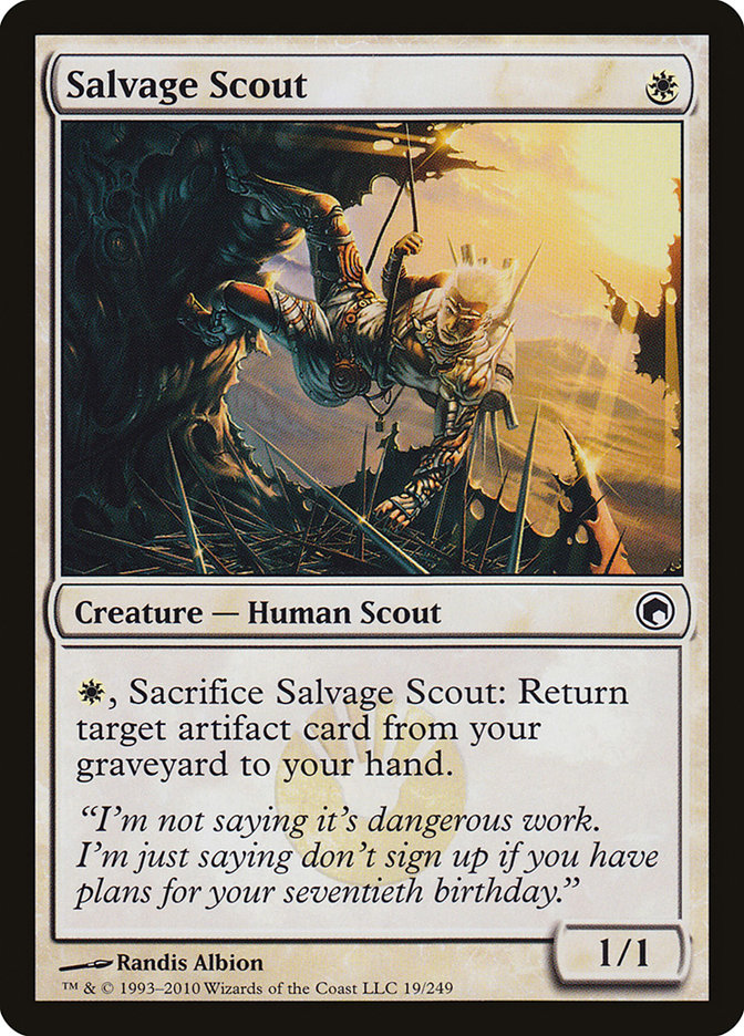Salvage Scout [Scars of Mirrodin] | Gamers Paradise