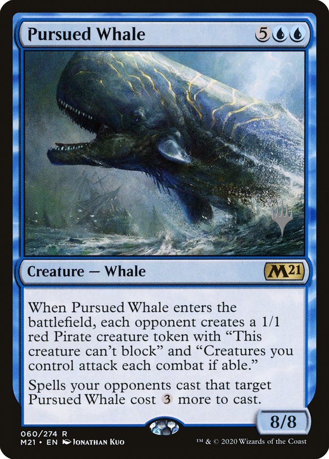 Pursued Whale (Promo Pack) [Core Set 2021 Promos] | Gamers Paradise