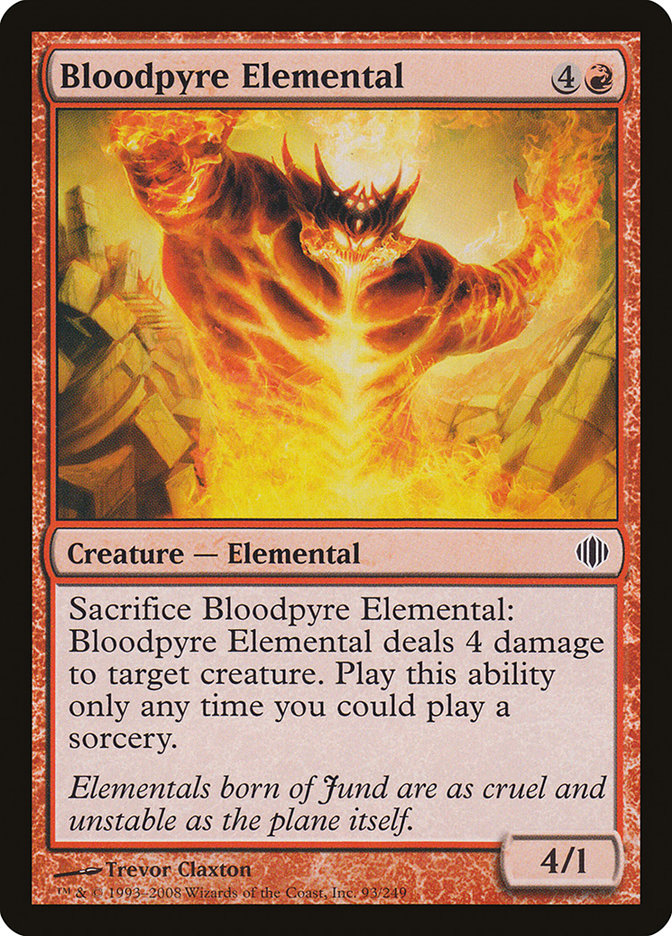 Bloodpyre Elemental [Shards of Alara] | Gamers Paradise