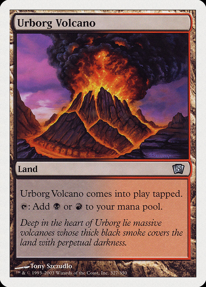 Urborg Volcano [Eighth Edition] | Gamers Paradise