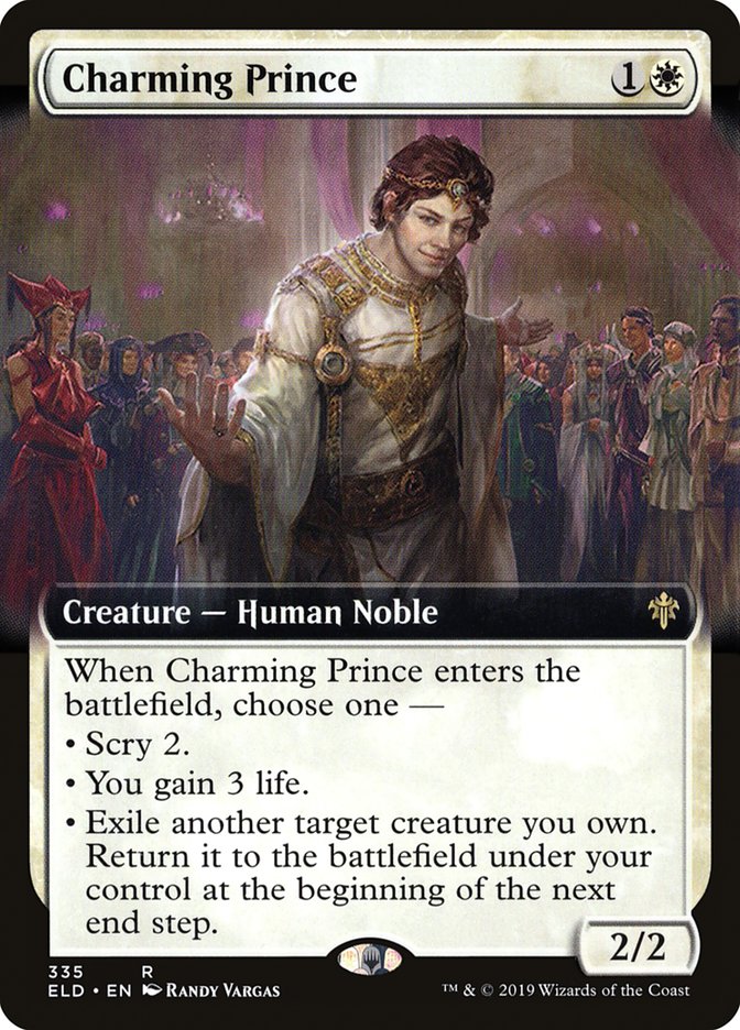 Charming Prince (Extended Art) [Throne of Eldraine] | Gamers Paradise