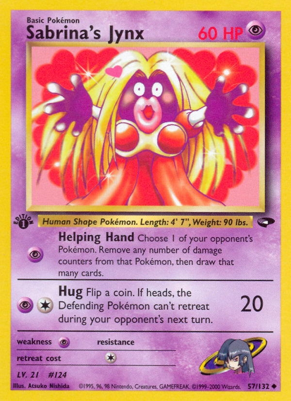 Sabrina's Jynx (57/132) [Gym Challenge 1st Edition] | Gamers Paradise