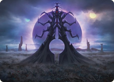 Black Sun's Twilight Art Card [Phyrexia: All Will Be One Art Series] | Gamers Paradise