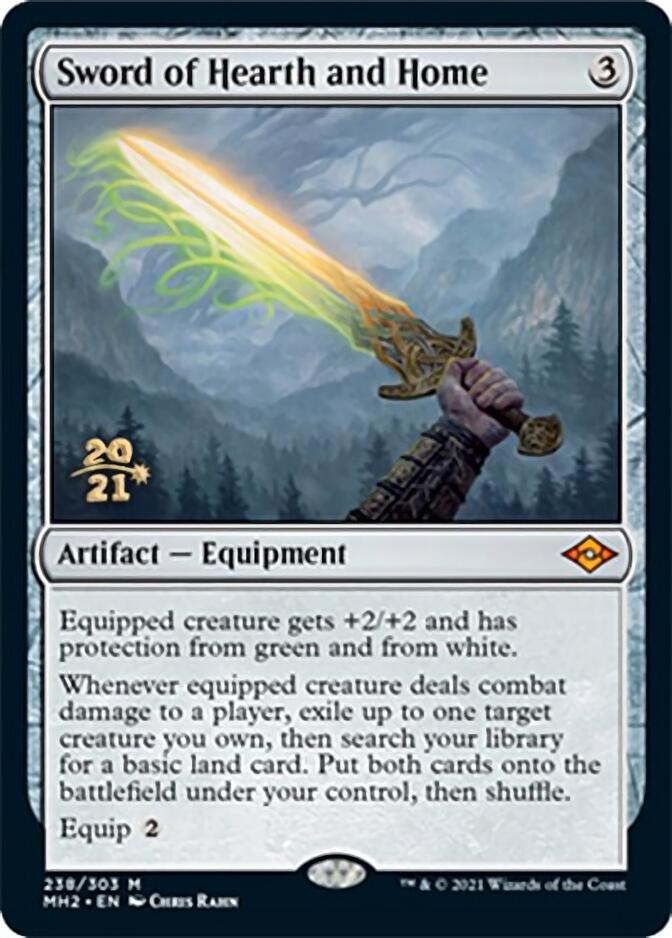 Sword of Hearth and Home [Modern Horizons 2 Prerelease Promos] | Gamers Paradise