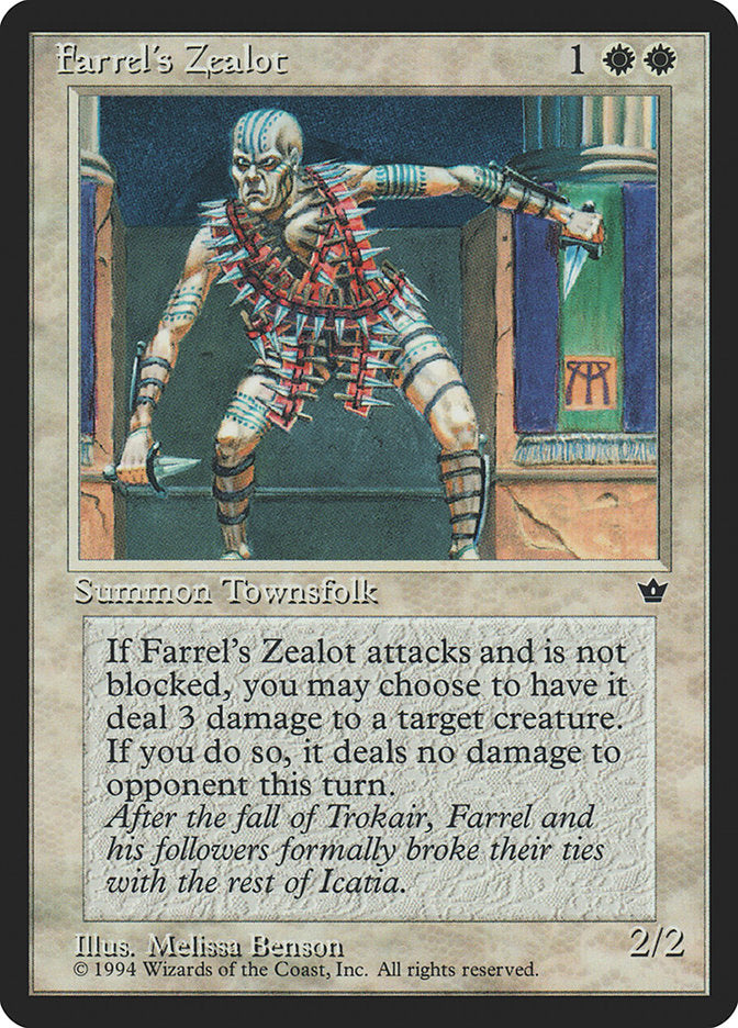 Farrel's Zealot (Melissa A. Benson) [Fallen Empires] | Gamers Paradise