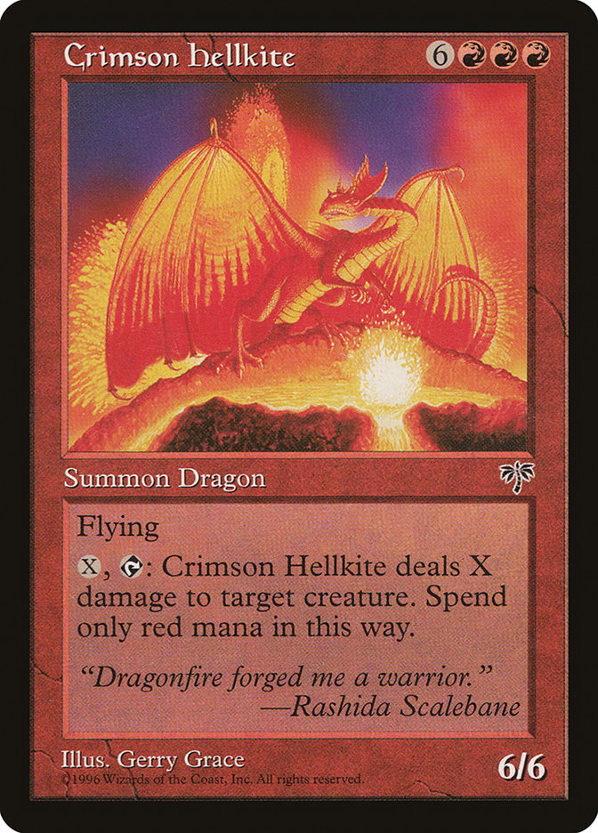 Crimson Hellkite [Mirage] | Gamers Paradise