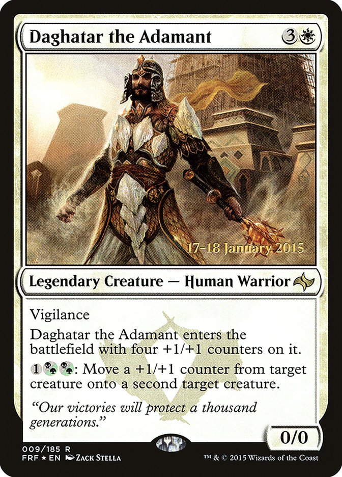 Daghatar the Adamant [Fate Reforged Prerelease Promos] | Gamers Paradise