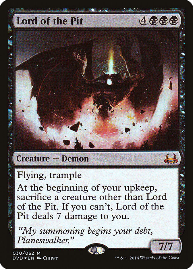 Lord of the Pit (Divine vs. Demonic) [Duel Decks Anthology] | Gamers Paradise