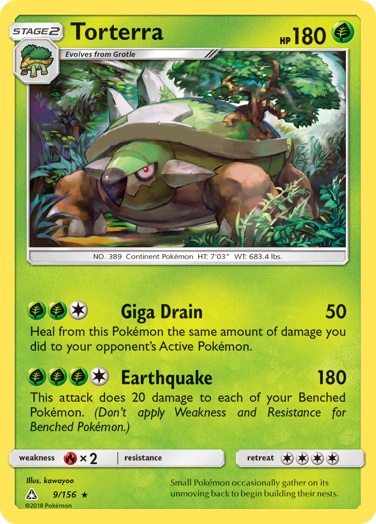 Torterra (9/156) [Sun & Moon: Ultra Prism] | Gamers Paradise