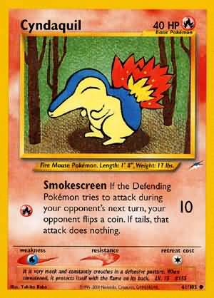 Cyndaquil (61/105) [Neo Destiny Unlimited] | Gamers Paradise