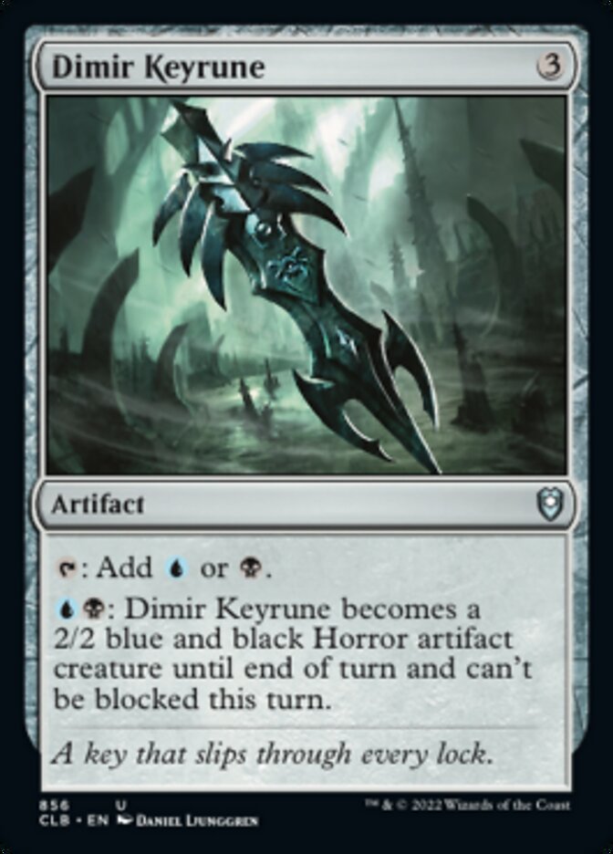 Dimir Keyrune [Commander Legends: Battle for Baldur's Gate] | Gamers Paradise