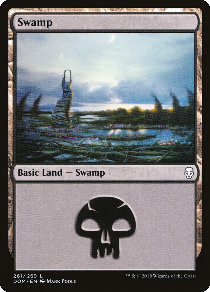 Swamp (261) [Dominaria] | Gamers Paradise