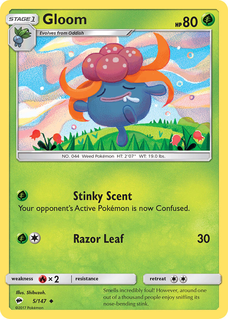 Gloom (5/147) [Sun & Moon: Burning Shadows] | Gamers Paradise