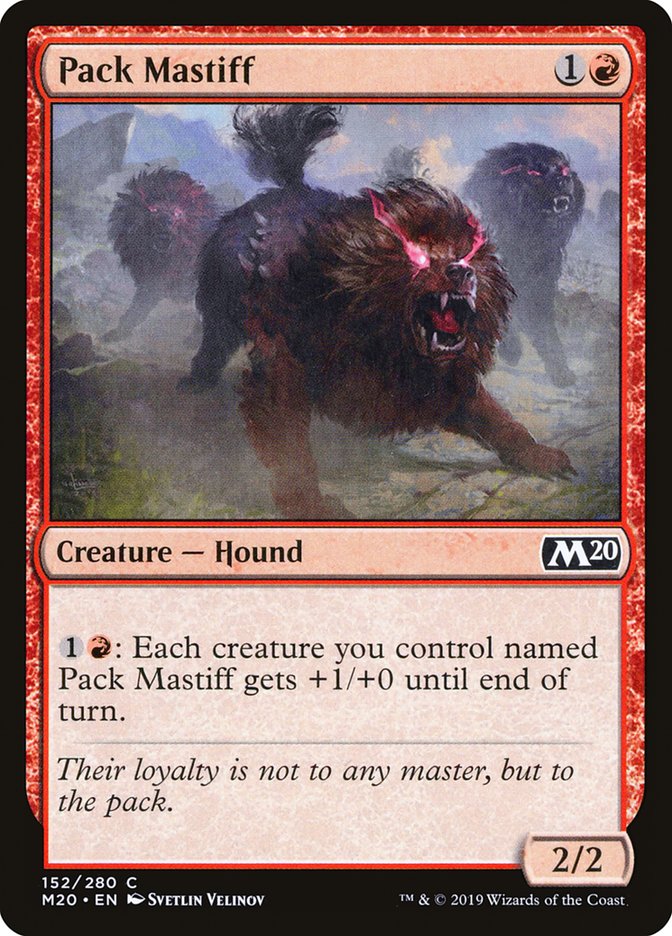 Pack Mastiff [Core Set 2020] | Gamers Paradise