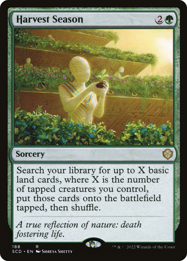 Harvest Season [Starter Commander Decks] | Gamers Paradise