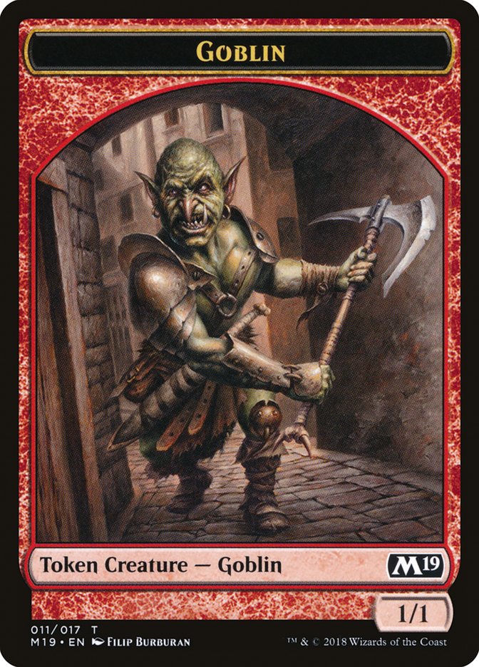 Goblin Token [Core Set 2019 Tokens] | Gamers Paradise