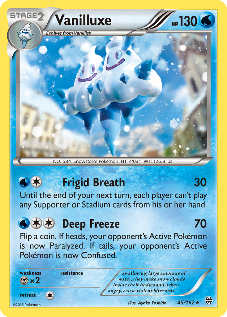 Vanilluxe (45/162) [XY: BREAKthrough] | Gamers Paradise