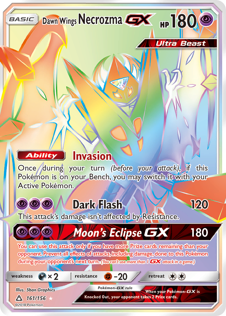 Dawn Wings Necrozma GX (161/156) [Sun & Moon: Ultra Prism] | Gamers Paradise