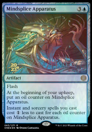 Mindsplice Apparatus [Phyrexia: All Will Be One Prerelease Promos] | Gamers Paradise