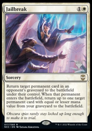 Jailbreak (Promo Pack) [Streets of New Capenna Commander Promos] | Gamers Paradise