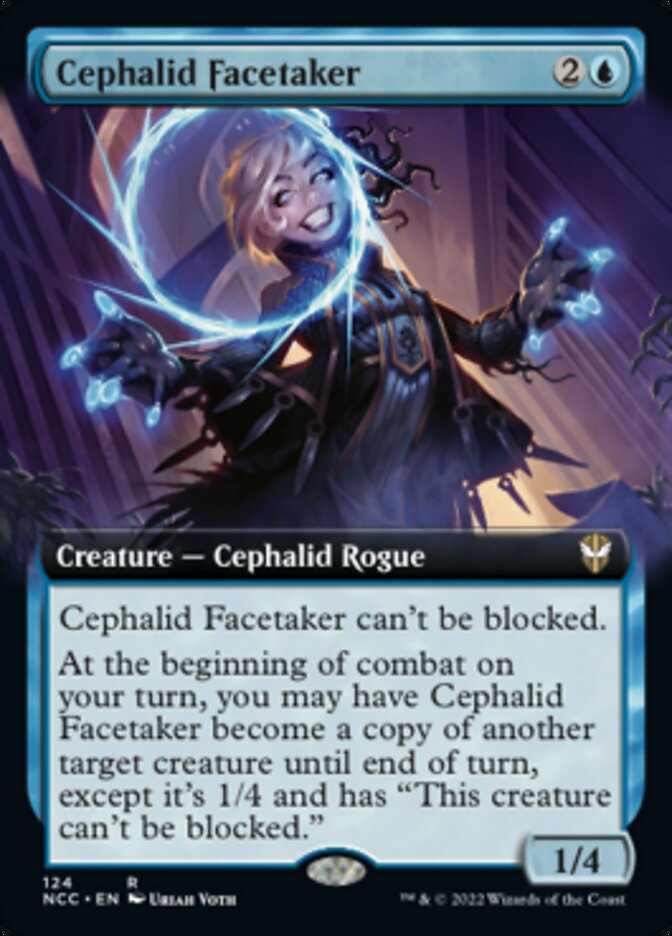 Cephalid Facetaker (Extended Art) [Streets of New Capenna Commander] | Gamers Paradise