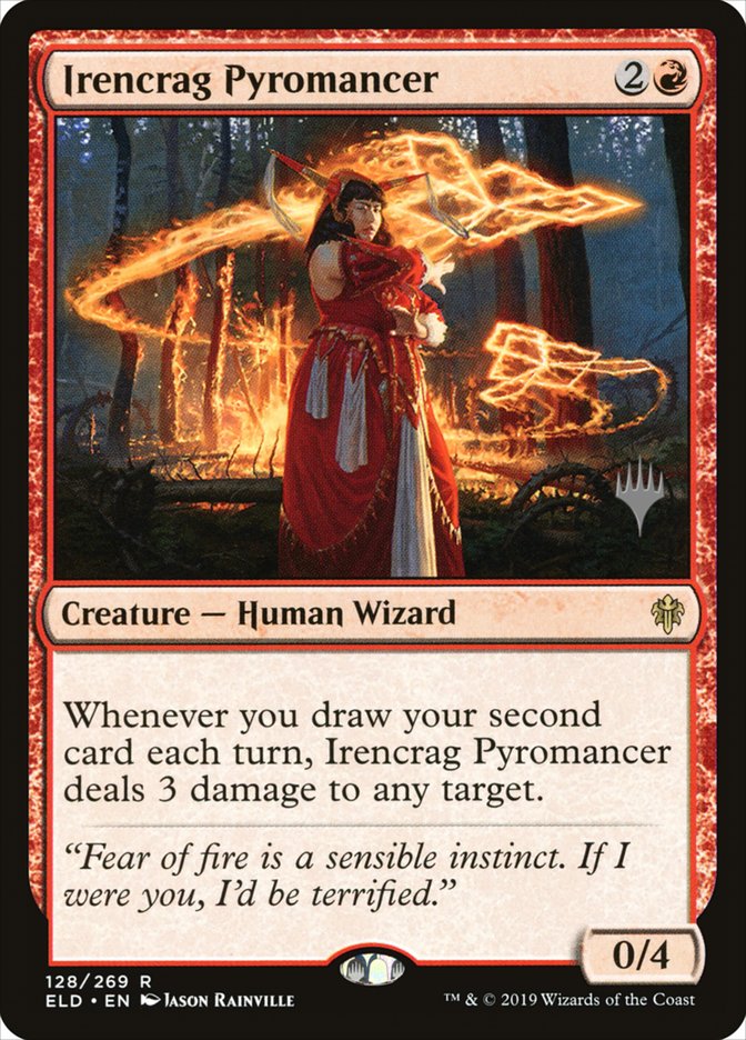 Irencrag Pyromancer (Promo Pack) [Throne of Eldraine Promos] | Gamers Paradise