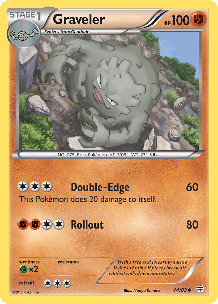 Graveler (44/83) [XY: Generations] | Gamers Paradise