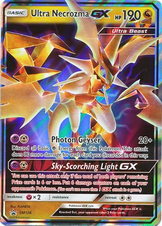 Ultra Necrozma GX (SM126) (Jumbo Card) [Sun & Moon: Black Star Promos] | Gamers Paradise