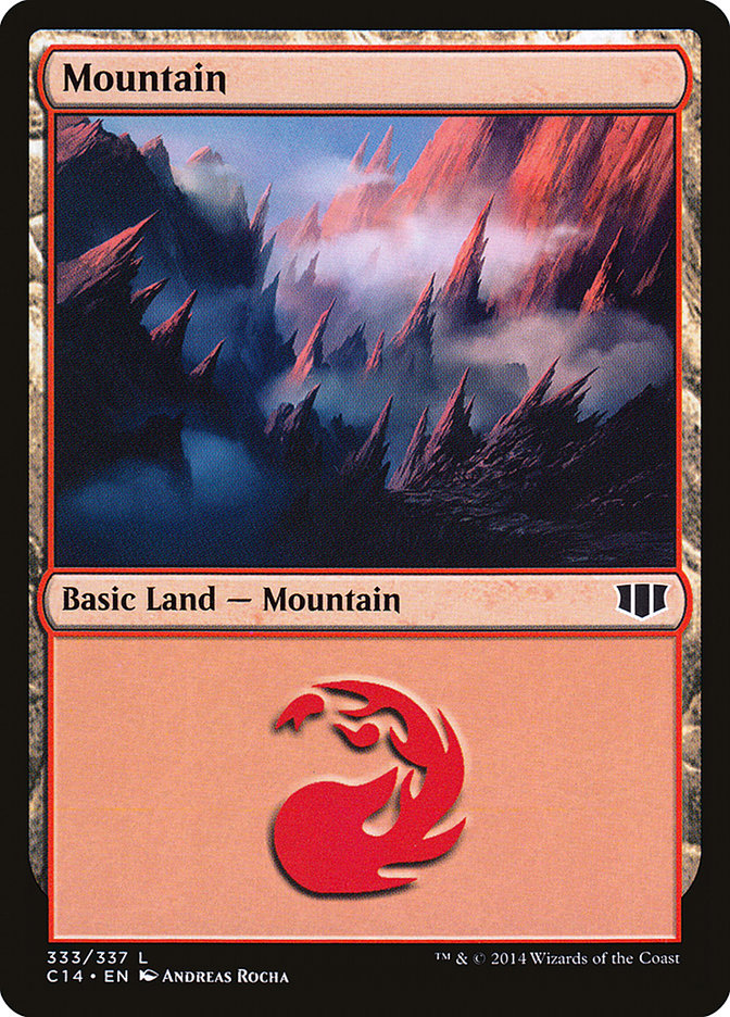 Mountain (333) [Commander 2014] | Gamers Paradise