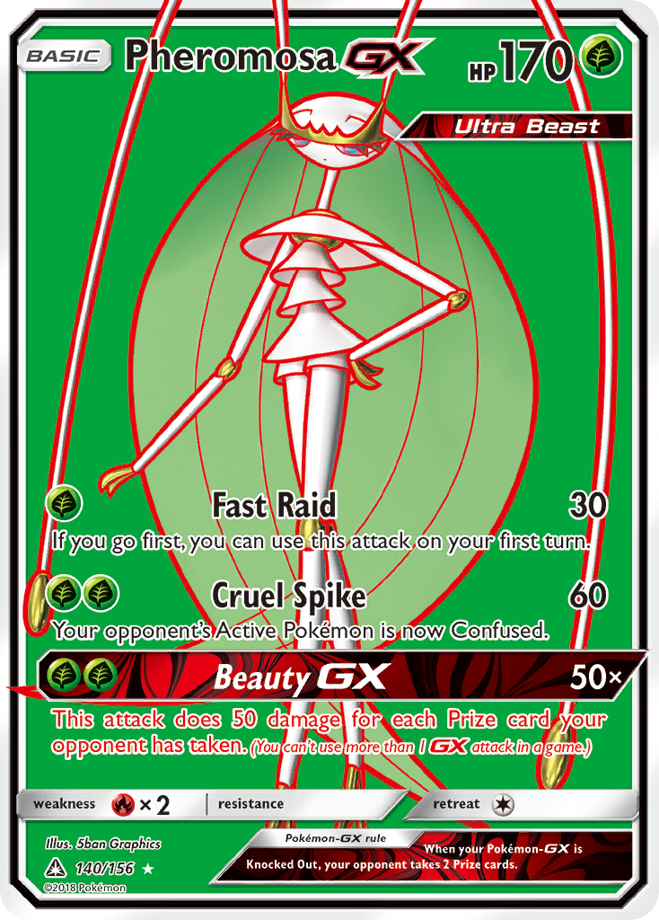 Pheromosa GX (140/156) [Sun & Moon: Ultra Prism] | Gamers Paradise