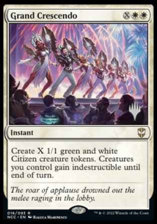 Grand Crescendo (Promo Pack) [Streets of New Capenna Commander Promos] | Gamers Paradise