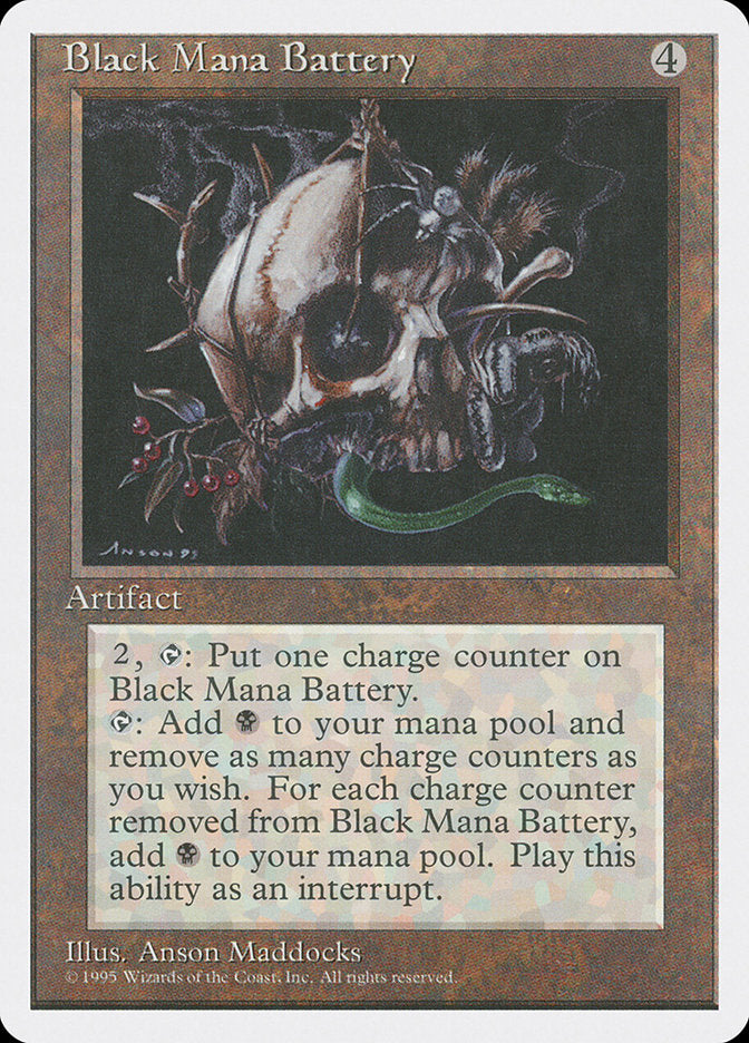 Black Mana Battery [Fourth Edition] | Gamers Paradise