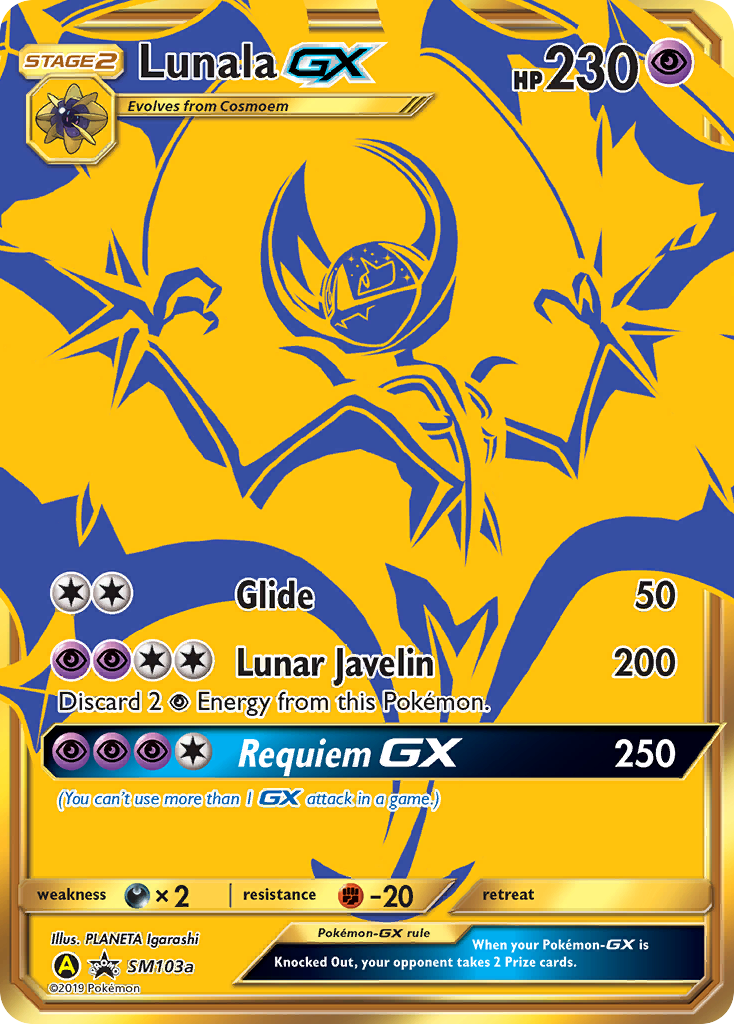 Lunala GX (SM103a) [Sun & Moon: Black Star Promos] | Gamers Paradise