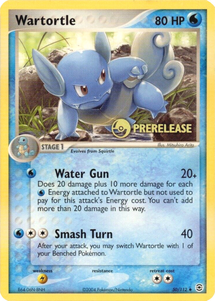 Wartortle (50/112) (Prerelease) [EX: FireRed & LeafGreen] | Gamers Paradise