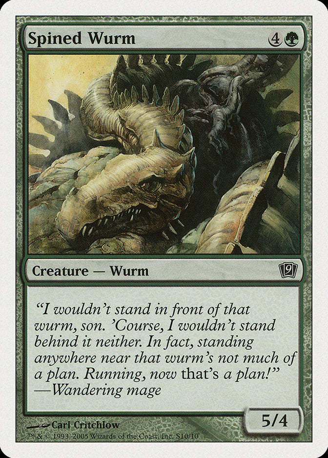 Spined Wurm [Ninth Edition] | Gamers Paradise