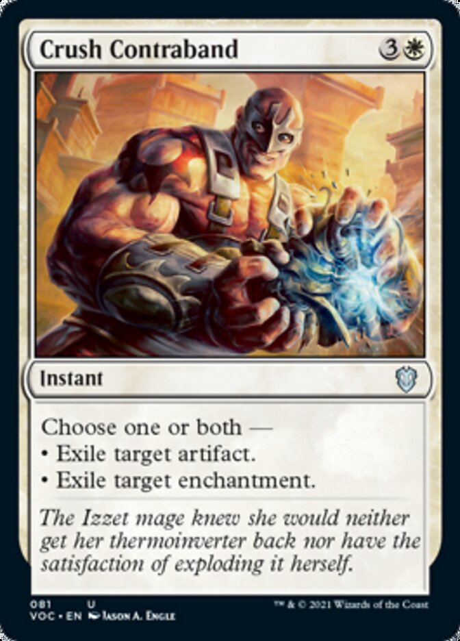 Crush Contraband [Innistrad: Crimson Vow Commander] | Gamers Paradise